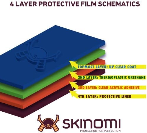 Skinomi Pembe Karbon Fiber Tam Vücut Cildi HP Split 13 x2 Ultrabook 13t-d110dx 13t-d110 ile Uyumlu (Yalnızca Tablet)(Tam