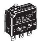 OEM Omron D2JW0105D, Geçmeli Eylem 0.1 A 30VDC Vidalı Bağlantı (10 Ürün)