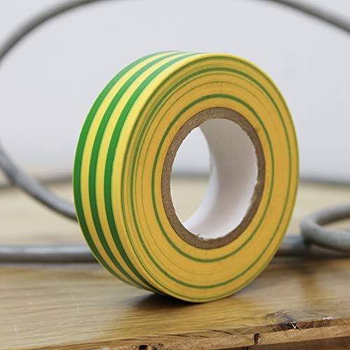 Faithfull FAİTAPEPVCGY Yeşil / Sarı PVC Elektrik Bandı 19 mm x 20 m