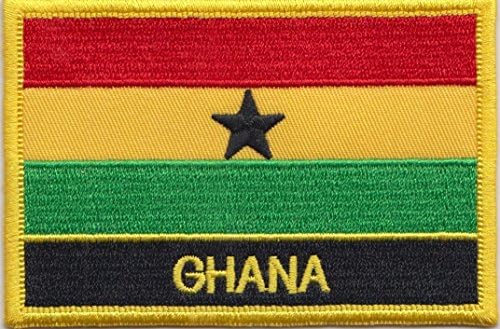 1000 Bayrak Gana Ülke Bayrağı İşlemeli Blazer rozetli yama