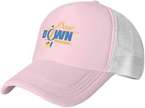 Beyzbol şapkaları Erkekler için Dünya Down Syndromee Günü Gömme kamyon şoförü şapkaları Erkekler için Şapka Snapback