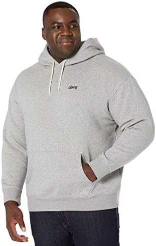 Levi's Erkek Uzun Boy Mevsimlik Logolu Kapüşonlu Sweatshirt