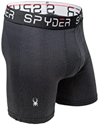Spyder Performans Mesh Erkek Boxer Külot Spor İç Çamaşırı 3 Paket Erkekler İçin