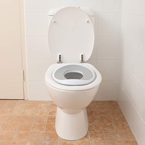 Dreambaby EZY-Tuvalet Eğitmeni Koltuğu Lazımlık Topper-Konturlu Şekil ve Kaymaz Taban-Model L6001 14. 5x11x1. 75 İnç