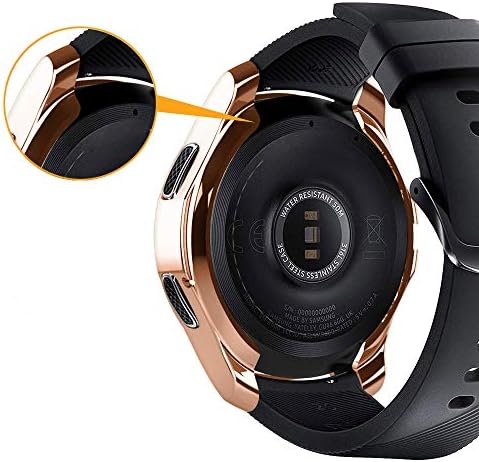 [6'lı Paket] Samsung Galaxy Watch 46mm ve Gear S3 Frontier ile Uyumlu Koruyucu Kılıf (Galaxy Watch 4 Classic 46mm