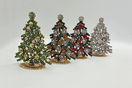 Aydınlık Noel ağacı (Sarı), Lüks Noel masa üstü ağaç süsleme dekorasyon