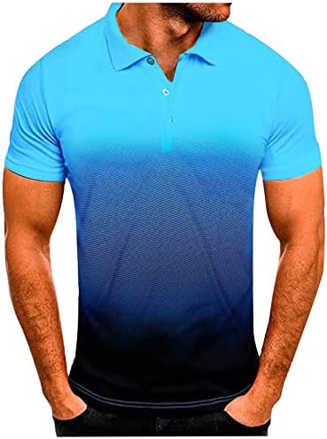 Golf Gömlek Erkekler için Kuru Fit, erkek Polo Gömlek Artı Boyutu Nedensel Düzenli Kısa Kollu Fashine Yaz Streç Golf