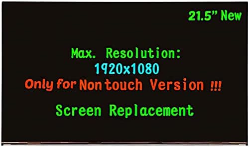 ARUİSİFX 21.5 Dokunmatik Ekran Değiştirme FHD (1920x1080) HP 22-C0010 22-C0012DS 22-C0016 Panel lcd ekran (Sadece
