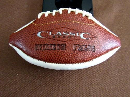 Jim Brown Hof 71 Cleveland Browns İmzalı Otomatik Vintage Klasik Mini Futbol Jsa İmzalı Futbol Topları
