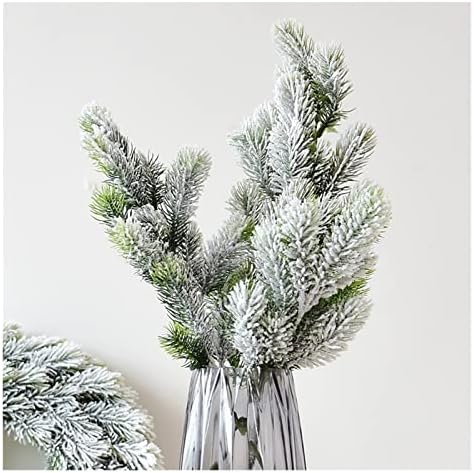 Yapay Sedir Kar Çam Dalları Noel Ağacı Düğün Süslemeleri Noel DIY Masaüstü Oturma Odası Ev Mutfak Sahte Bitkiler Tatil
