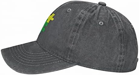 Parça birinin Bulmaca Otizm Şapka Erkekler Kadınlar Kovboy Şapkaları Pamuk Golf Güneş Şapka Yenilik Vintage Kap Derin