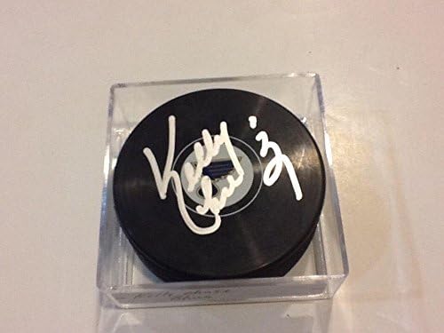 Kelly Chase İmzalı St. Louis Blues Hokey Diski İmzalı d-İmzalı NHL Diskleri