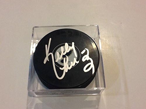 Kelly Chase İmzalı St. Louis Blues Hokey Diski İmzalı c-İmzalı NHL Diskleri
