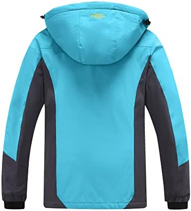 Wantdo kadın Dağ Su Geçirmez Kayak Ceket Rüzgar Geçirmez Yağmur Ceket Kış Sıcak kapüşonlu ceket