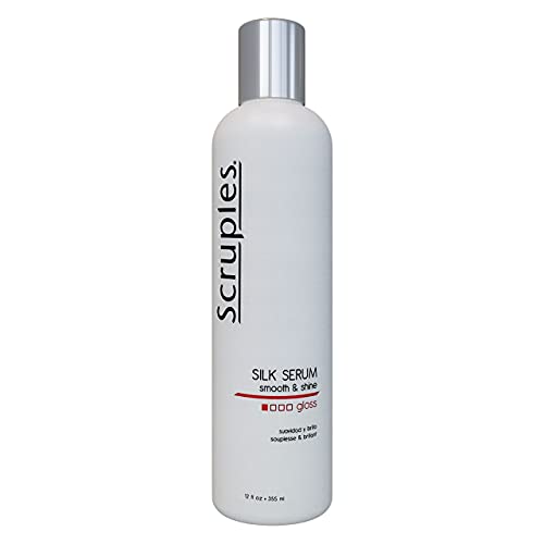 Scruples Smooth & Shine İpek Serum-Hafif Parlaklık-Kıvırcık, Kuru ve Donuk Saçlara Uzun Süre Kalıcı ipeksi Yüzey-Hasar