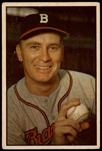 1953 Okçu 37 Jimmy Wilson Boston / Milwaukee Braves (Beyzbol Kartı) VG + Braves