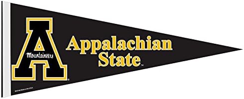 WİNAV NCAA Appalachian Eyalet Dağcıları Premium Flama, 12 x 30, Takım Rengi