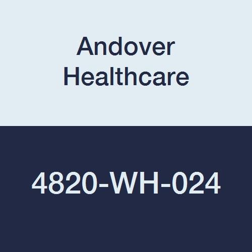 Andover Healthcare 4820-WH-024 Powerflex Yapışkan Kendinden Yapışkanlı Sargı, 18' Uzunluk, 2 Genişlik, Beyaz, Lateks