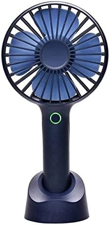 YCZDG Mini el fanı Taşınabilir, El Kişisel Fan Şarj Edilebilir Güçle Çalışan Soğutma Masaüstü Elektrikli Fan Tabanı