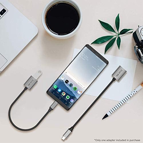 Tek Styz USB-C USB 3.0 Adaptörü, LG Tonsuz Aktif Gürültü Önleme (ANC) FN7UV OTG Tip-C/PD Erkek USB 3.0 Dişi Dönüştürücünüzle