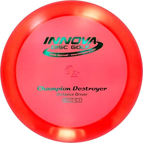 Innova Diskler Golf Şampiyonu Destroyer Disk golf sopası başlığı (Renkler Değişecektir)