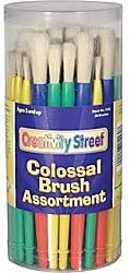 ChenilleKraft Colossal Paint Brush Assortment, Plastik, Çok renkli, 58 Fırçalar