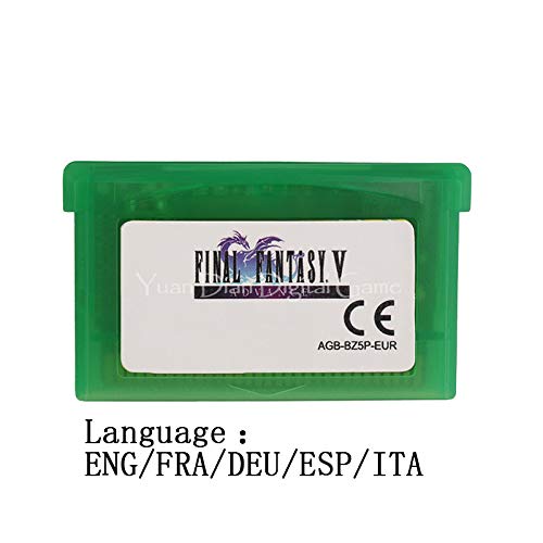 ROMGame 32 Bit El Konsolu video oyunu Kartuş Kart Final Fantasy V Advance Eng / Fra / Deu / Esp / Ita Dil Ab Versiyonu