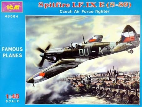 ICM Spitfire LF. IX E (S-89) 1:48 Ölçekli Askeri Model Seti