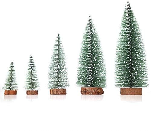 N-marka Sıcak Mini Noel Ağacı Kar Taneleri Yapay Noel Mini Sedir Süsler Festivali Masa Minyatür Süs Ev Dekorasyon