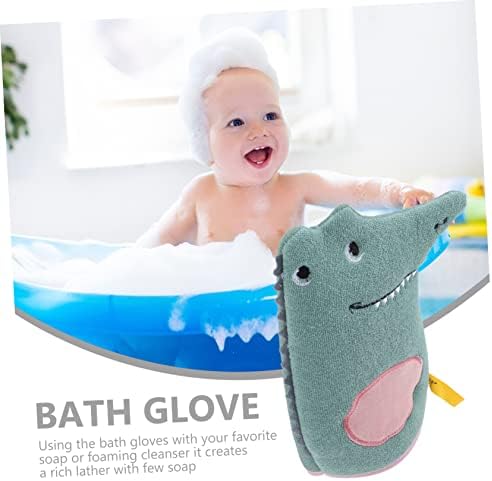 Kisangel Çocuk banyo havlusu Çocuk Eldivenleri Bebek Banyo Süngeri Çocuk Banyo Süngeri Bebek Yıkama Giysileri Bebek