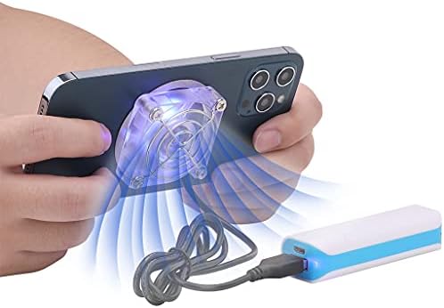 Teknik Mini Cep Telefonu Soğutma Fanı Manyetik Tasarım USB Şarj cep telefonu Soğutucu telefon altlığı Oyun Sessiz
