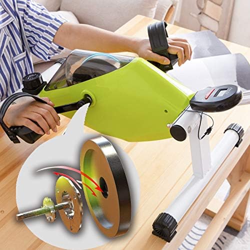 Lunchbox.com Taşınabilir Pedallı Egzersiz, Elektronik Ekranlı Mini Egzersiz Bisikleti, Ofis ve Ev Eğitimi için Kapalı