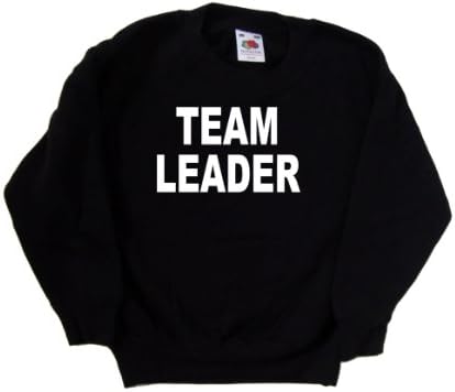 Takım Lideri Siyah Çocuk Sweatshirt