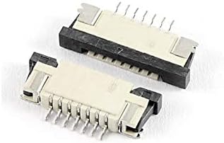 YENİ LON0167 10 Adet Alt Bağlantı 7Pin 1.0 mm Pitch FFC FPC Şerit Soketli Konnektör (10 Adet Alt Bağlantı 7pin 1,0