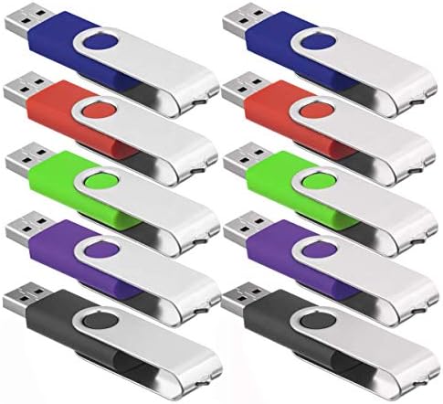 10 Adet/grup 1 GB Dönen Memory Stick USB 2.0 Flash Kalem Sürücü Yeterli Depolama U Disk