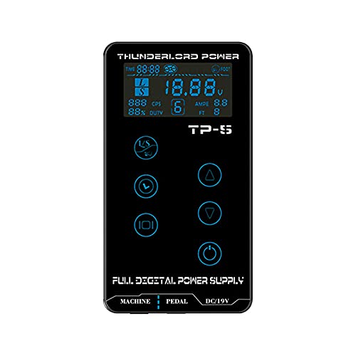 TP - 5 Dövme Güç Kaynağı Dijital LCD Dövme Malzemeleri Dövme Makinesi için Dokunmatik Ekran Kalıcı Makyaj Dövme Güç