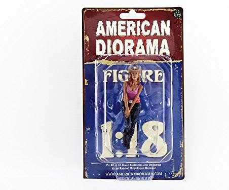 Amerikan Diorama 38207 Koleksiyon Minyatür Araba Bej