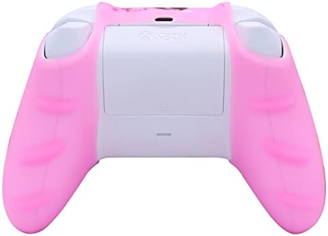 Pembe Denetleyici Skins RALAN, Sevimli Silikon Denetleyici Kapak Skins Koruyucu Kızlar için Uyumlu Xbox Serisi X Denetleyici