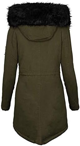 Kadın Sonbahar-Kış Bulanık Polar Sıcak Faux Kürk Ceket Ceket Giyim Büyük Boy Katı Kalın kapitone ceket