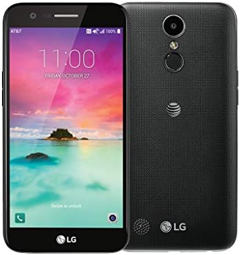 LG K20 M255 5.2 inç Akıllı Telefon 16GB AT & T Android (Siyah) (Yenilendi)