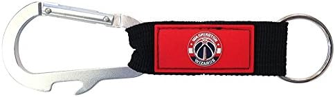 Pro Specialties Group NBA Washington Wizards Karabina Anahtar Etiketi, Kırmızı, Tek Beden…