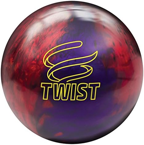 Brunswick Bowling Twist Reaktif Top, Kırmızı / Mor, Beden 15