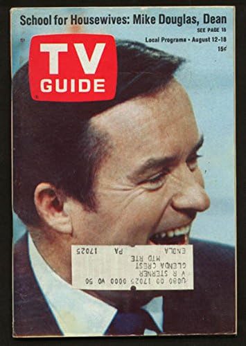 TV REHBERİ 08/12/1967-MİKE DOUGLAS / GEORGE CARLİN / ÇEHOV G