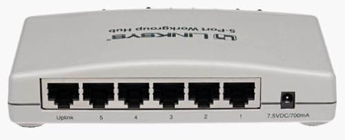 Cisco-Linksys EW5HUB Ethernet 5 bağlantı Noktalı Çalışma Grubu Hub'ı