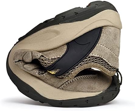 VUNDY rahat ayakkabılar Erkekler için Erkekler gündelik ayakkabı Nefes Örgü Deri Açık Trail Sneakers Erkek Açık Trail