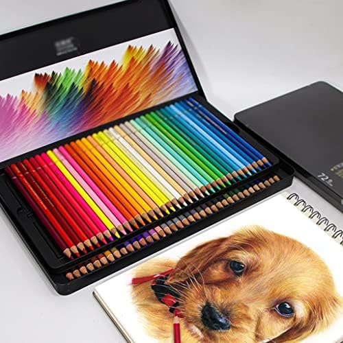 HNKDD Renkli Kalem Profesyonel Yağ 3.7 mm Dolum Teneke Kutu Graffiti Çizim Kalemleri Boyama Okul Malzemeleri (Renk