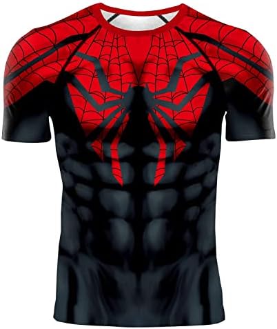 DAVILANE erkek tişört 3D Baskı Sıkıştırma Gömlek Koşu Atletik Egzersiz Spor Salonu Çünkü Oynamak