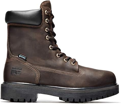 Timberland PRO erkek Doğrudan Takın 8 Yumuşak Ayak Su Geçirmez Yalıtımlı İş Ayakkabısı WP INS 400g, Kahverengi, 9