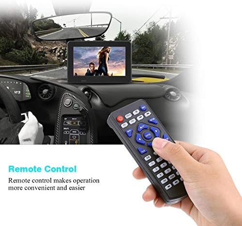 Taşınabilir Dijital Televizyon, 7in / 10in LCD 1080 P ATSC Araba Dijital TV FM Radyo ile, Stereo Dijital TV Desteği