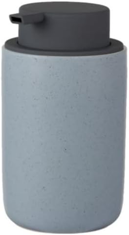 FUAKUl Köpük El sabunu dispenseri Seramik Bulaşık Sıvı Pompa ile Modern Doldurulabilir Köpük Şişesi Losyon (Mavi Benekli),